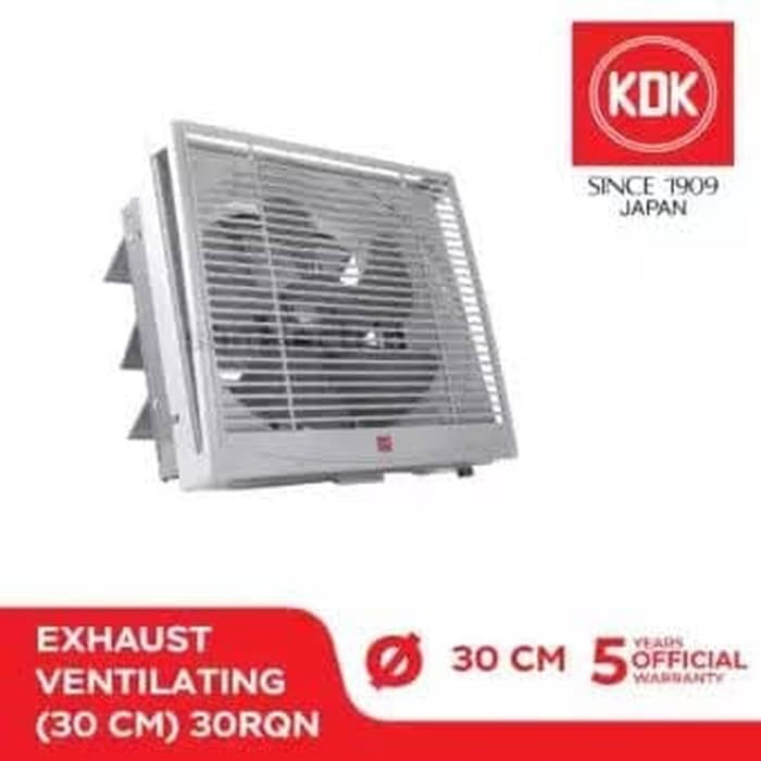 KDK Exhaust Fan 12 Inch 30RQN / Kipas Tembok Dinding - Garansi 5 Tahun