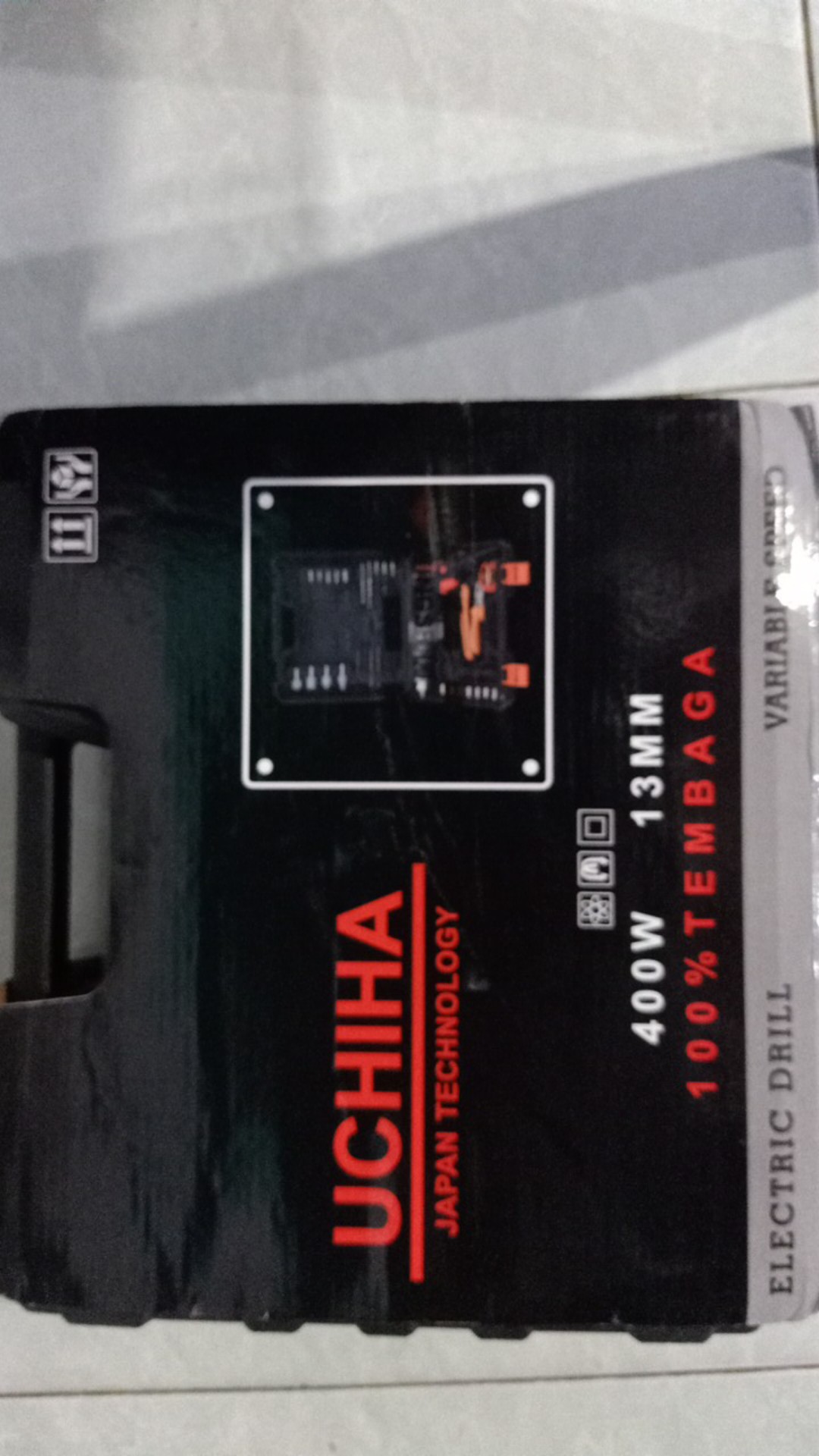 Promo Mesin Bor Lmpec Koper Drill Tangan 13mm Uchiha Japan Uciha Impak Beton Besi Kayu