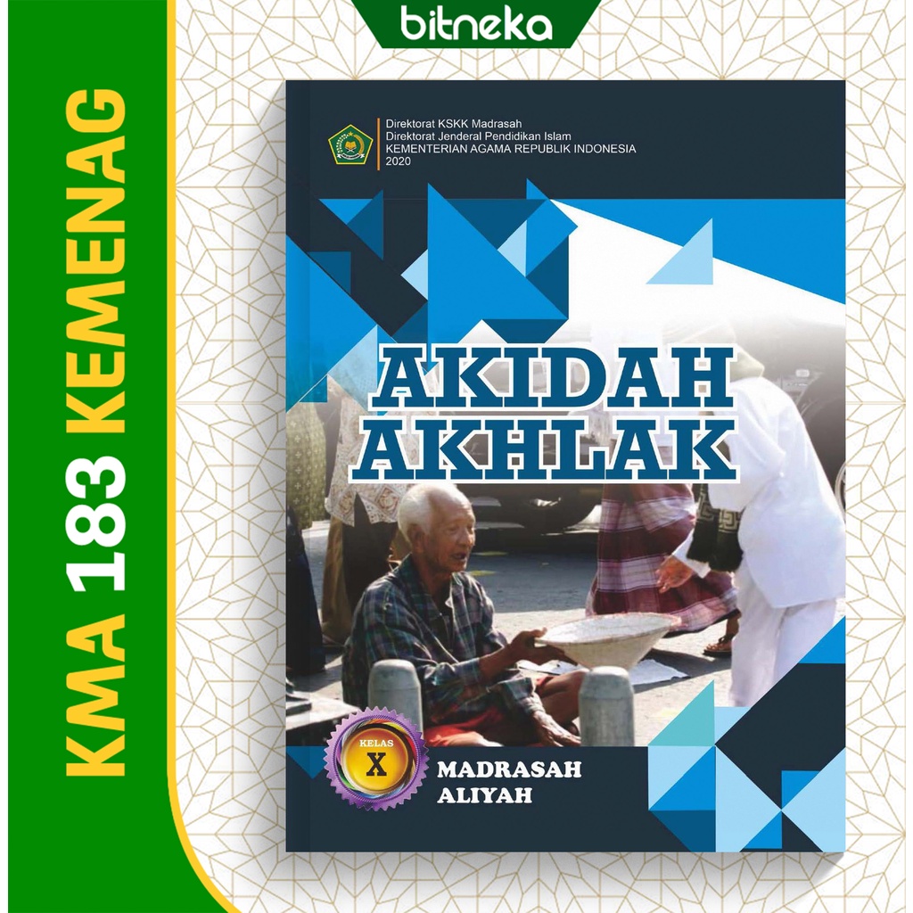 Buku Siswa Akidah Akhlak Kelas 10 MA KEMENAG KMA 183