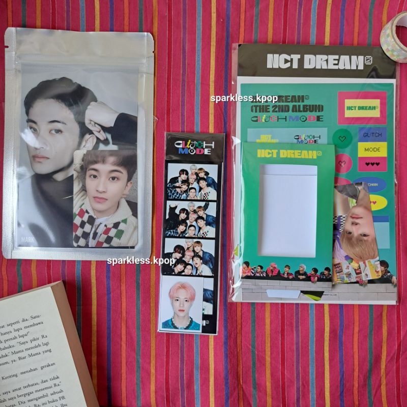 [READY] MD GLITCH MODE SEALED md nct dream 4x6 Photocard Set Mark | Mini Frame Photocard Jaemin | Ph