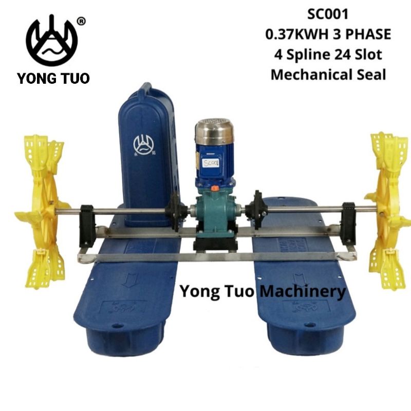 Kincir Air Tambak Yong Tuo SC001 370watt 380volt Mechanical Seal
