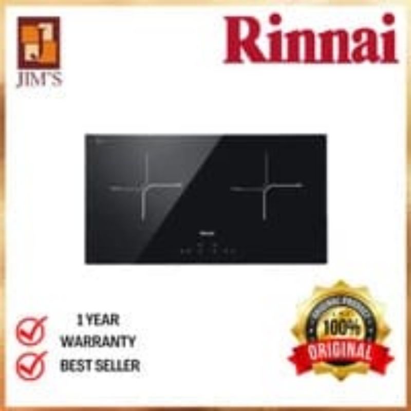 RINNAI RB7012HCB KOMPOR TANAM INDUKSI 2 TUNGKU