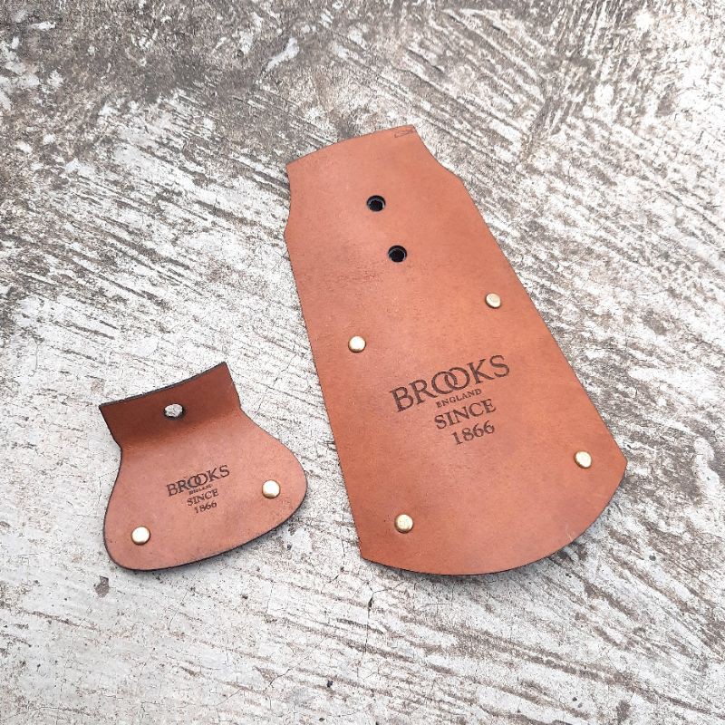 spakbor sepeda lipat / front mudguard flip genuine leather.