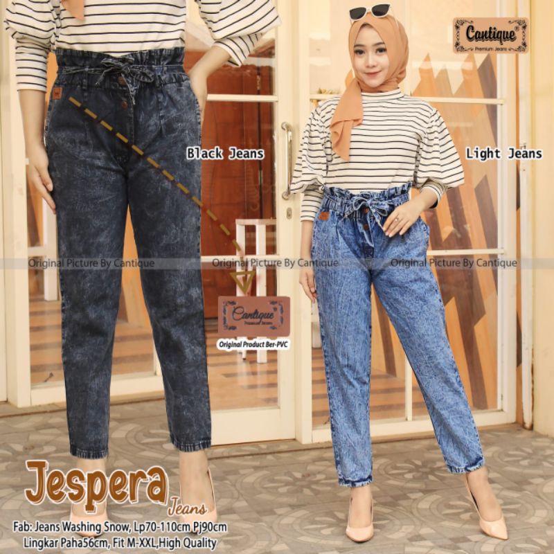 Jespera jeans celana jeans wanita by cantique