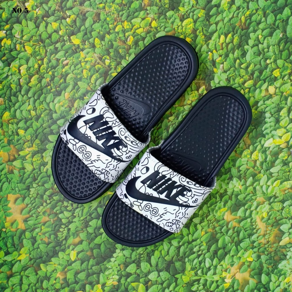 PROMO COD !! SANDAL SLIDE PRIA DAN WANITA NIK NEW ARRIVAL - 【 BISA BAYAR DITEMPAT 】