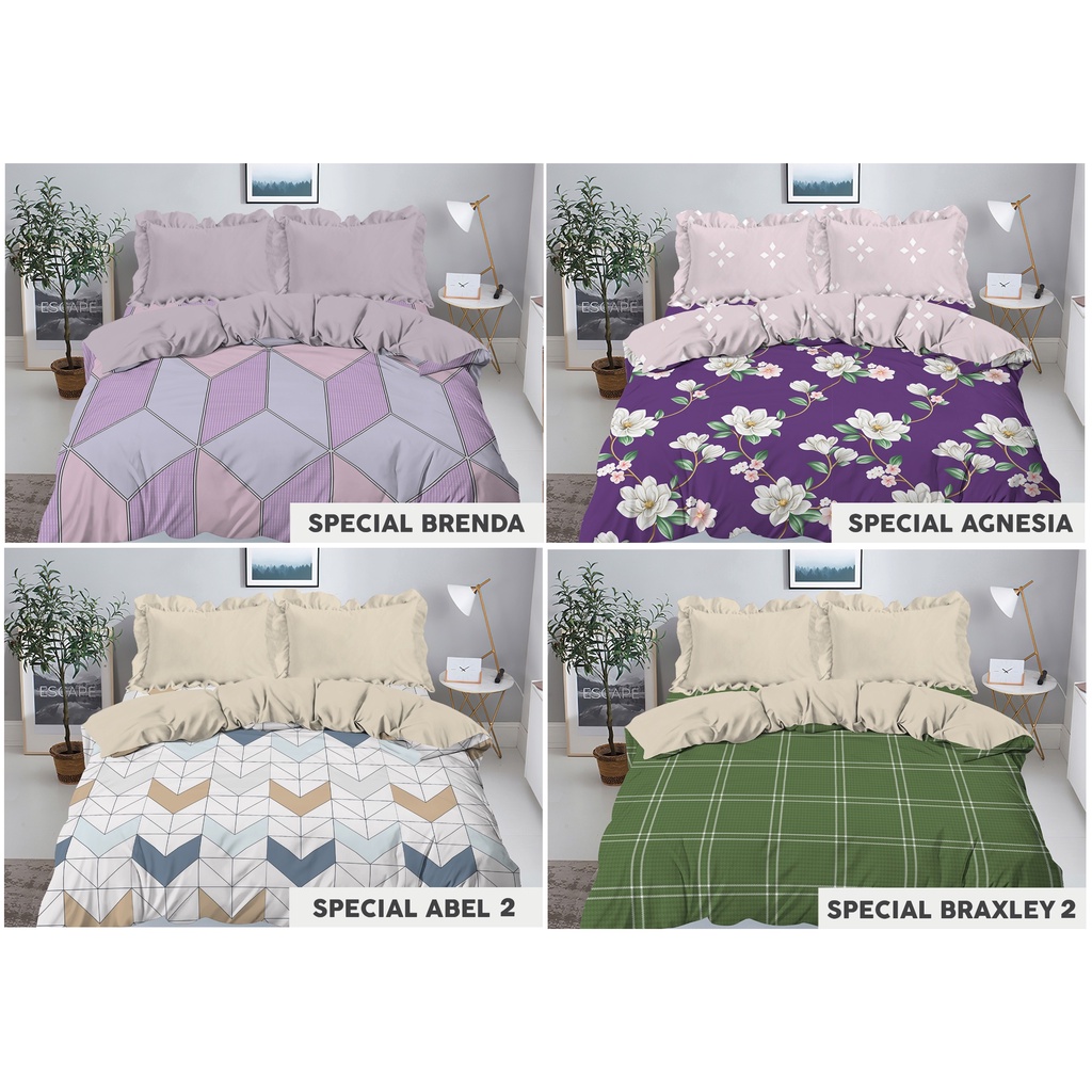 Kintakun DLuxe Bed Cover Only/ Comforter Selimut Spring Edition Uk. 180x200