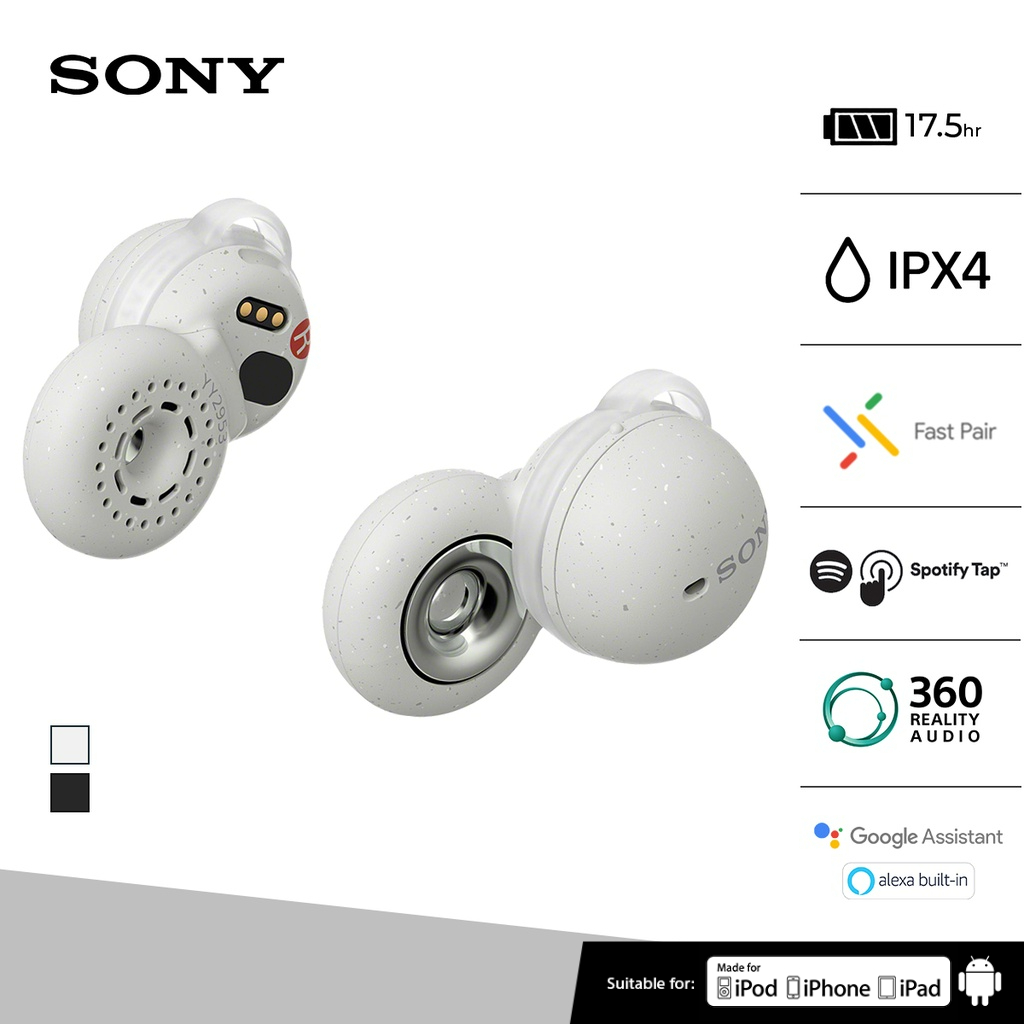 Sony LinkBuds TWS WF-L900 Truly Wireless - White