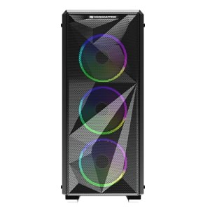 PC Case Gaming XigmaTek include 4 Fan RGB Beast - Casing Komputer