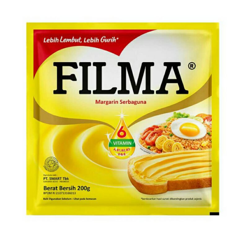 

Filma Margarine Bernutrisi 200G