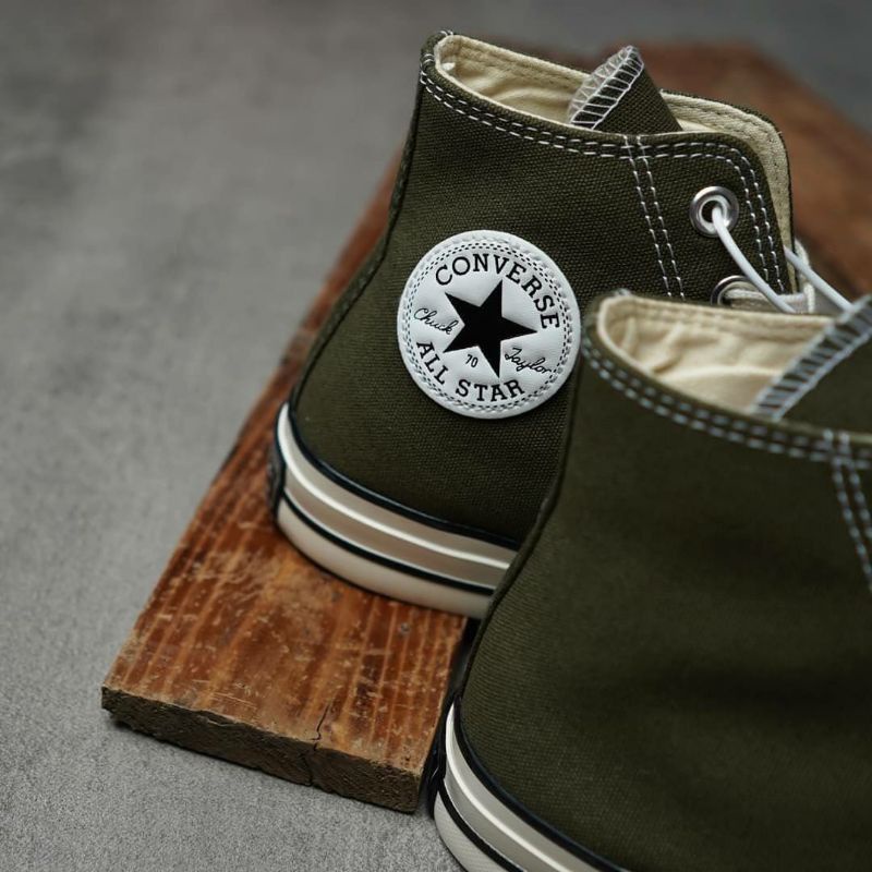 Sepatu Converse 70s HI Olive / Converse 70s Hight Olive Army / Converse 70s Olive Premium Terlaris / Converse 70s Hi Green