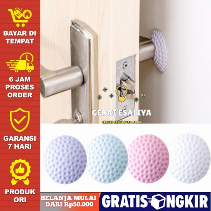 Karet Penahan Pintu Bentuk Bola Golf Door Holder Silicone Serba Guna