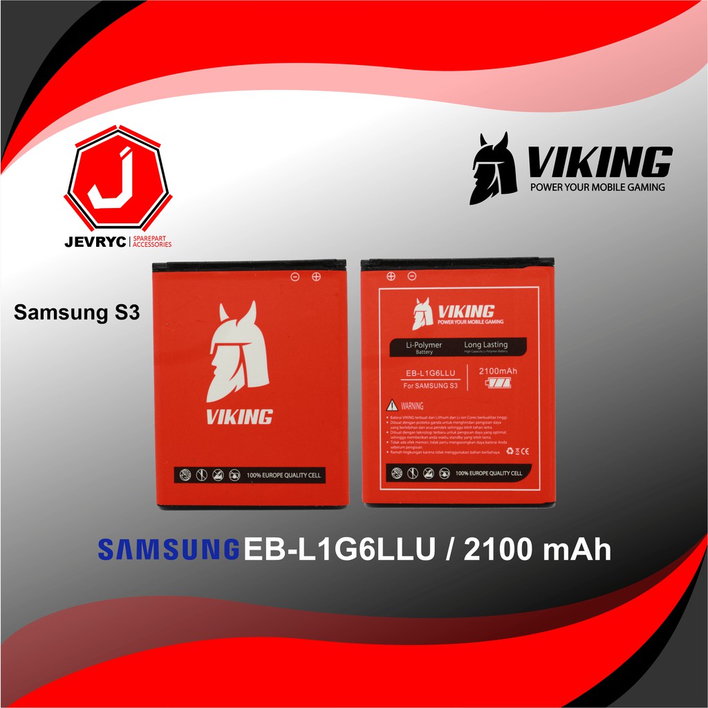 VIKING Baterai Samsung Galaxy S3 EB-L1G6LLU
