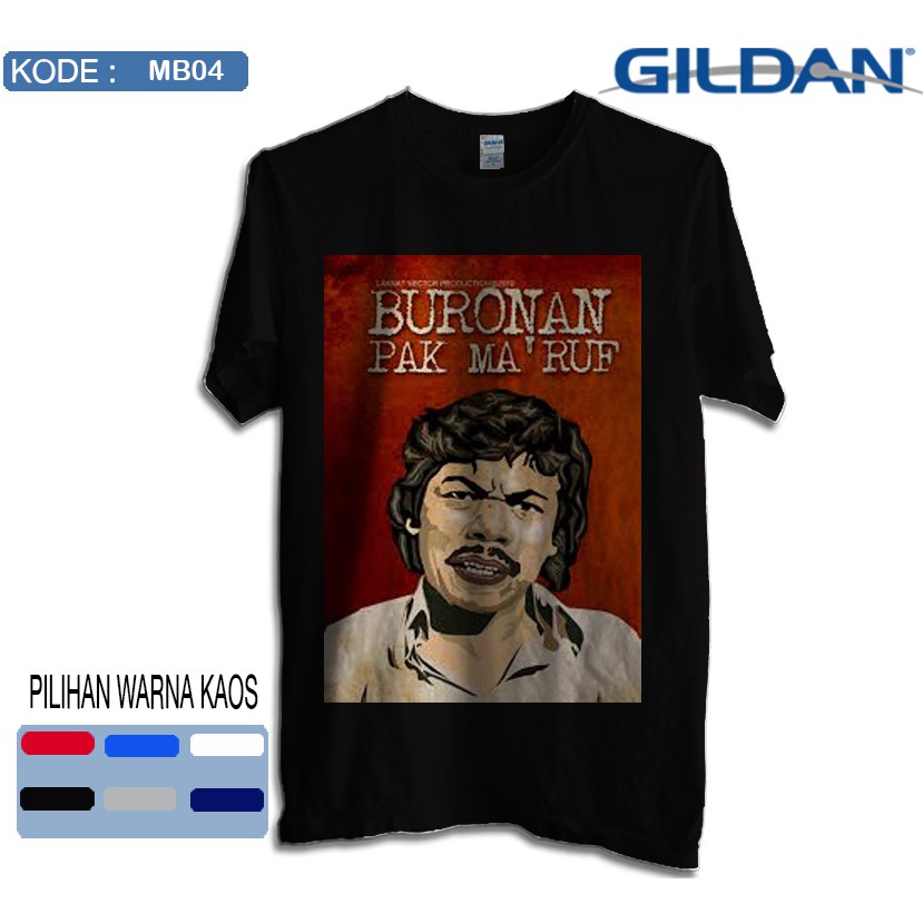 Kaos benyamin sueb madi kipe biang kerok original gildan softstyle mb04