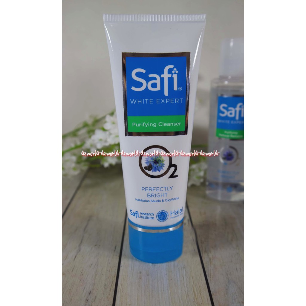 Safi Ultimate Bright Purifying Cleanser 100ml Perfectly Bright Sabun Muka Cleanse Brighten Skin Halal Kosmetik Sabun Muka Wajah