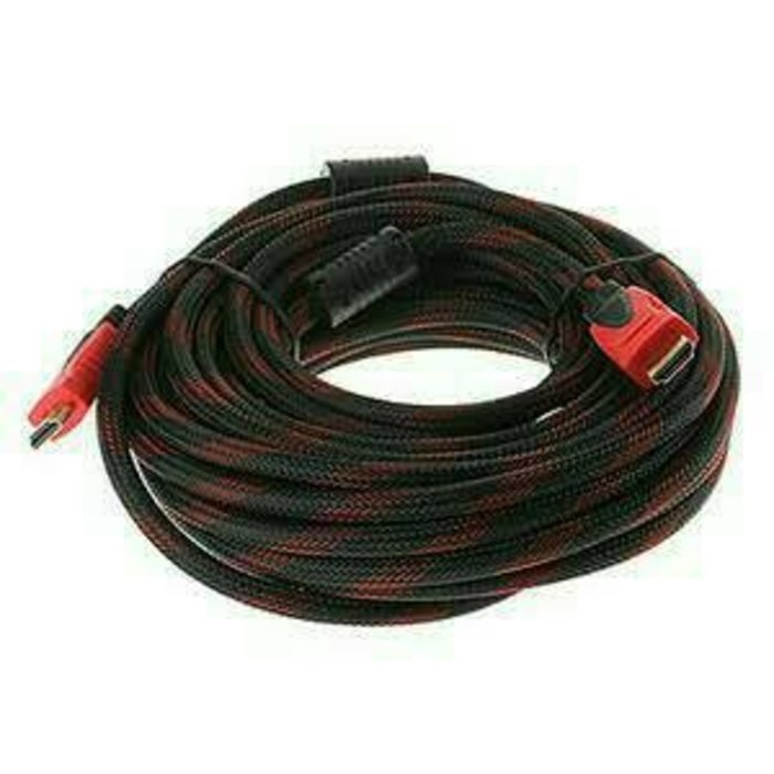 Kabel HDMI V1.4-20M Jaring (Male HDMI to Male HDMI)