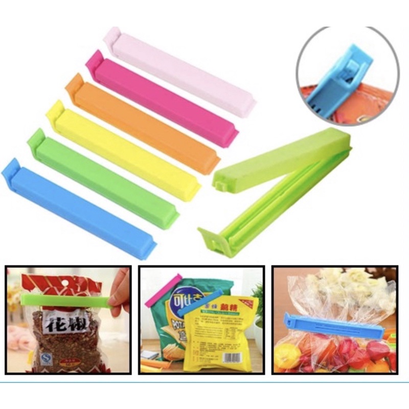 

Klip Food Penjepit Makanan Bungkus Kemasan Sealing Anti Semut Anti Melempem