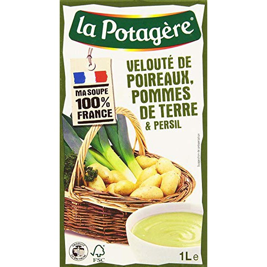 

La Potagere Veloute de poireaux, pommes de terre | Sup Krim kentang