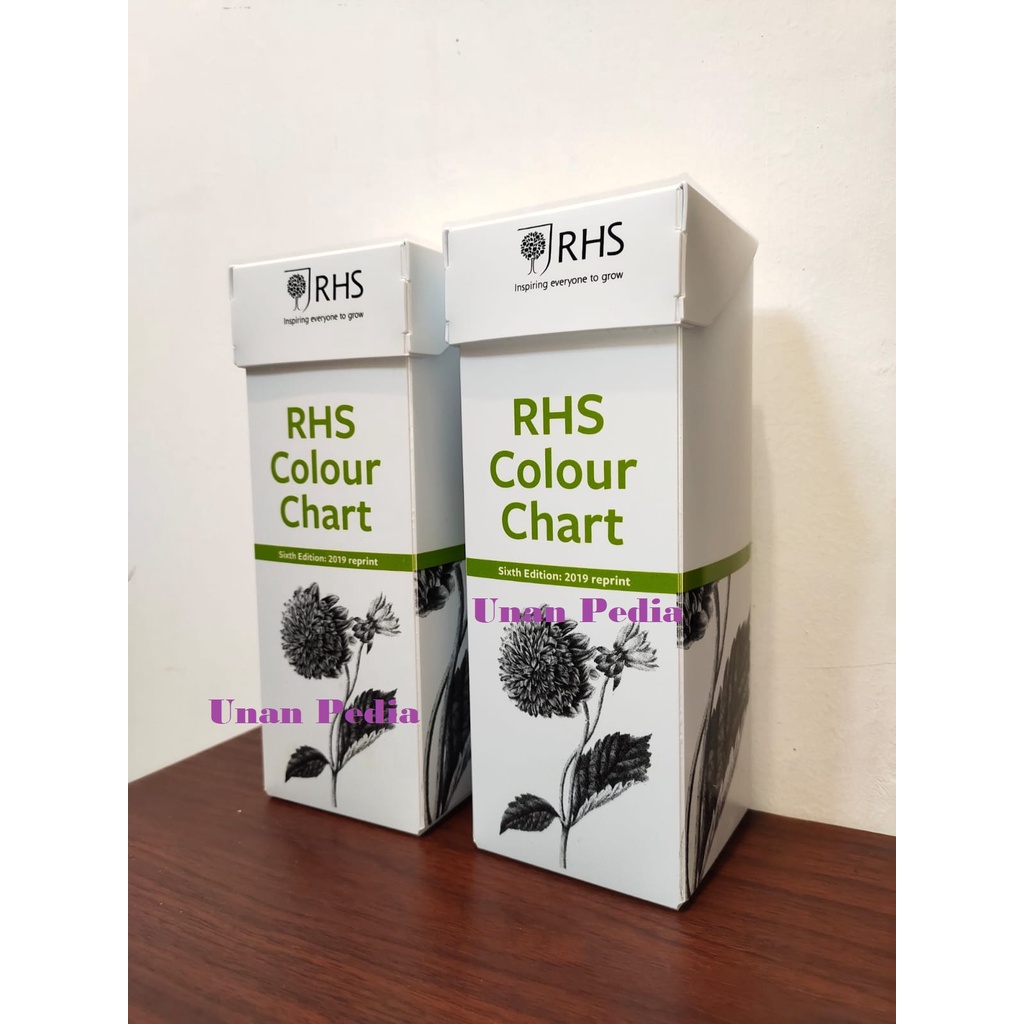 RHS Colour Chart Edisi 2019 Reprint - Bagan Warna Bunga dan Buah