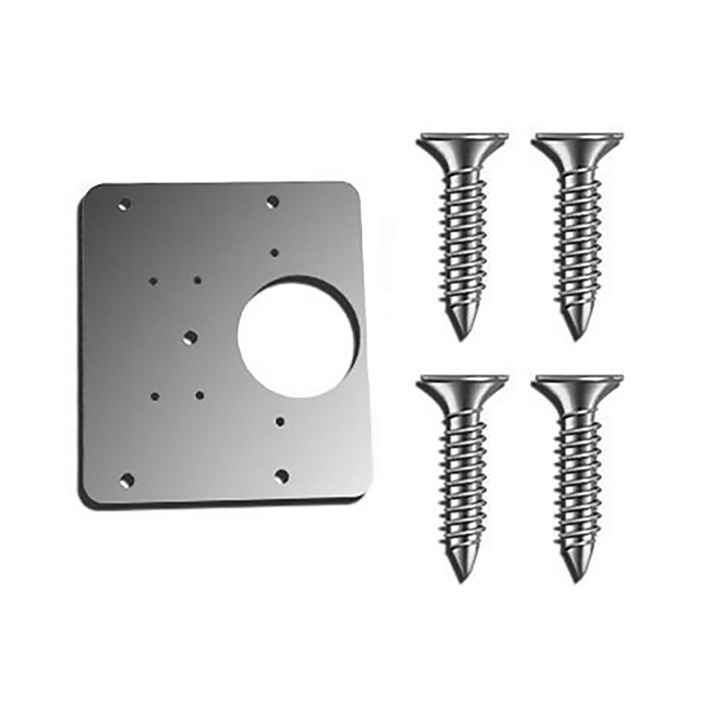 【 ELEGANT 】 Hinge Repair Plate Stainless Steel 1/3pcs for Cabinet Door Rust Resistant Fixed Furniture Hardware