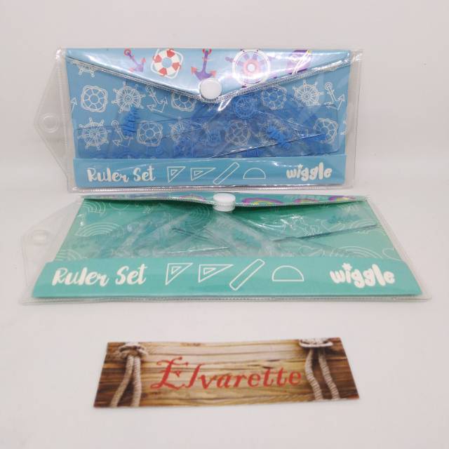 

Alat Tulis penggaris Wiggle lengkap dan lucu