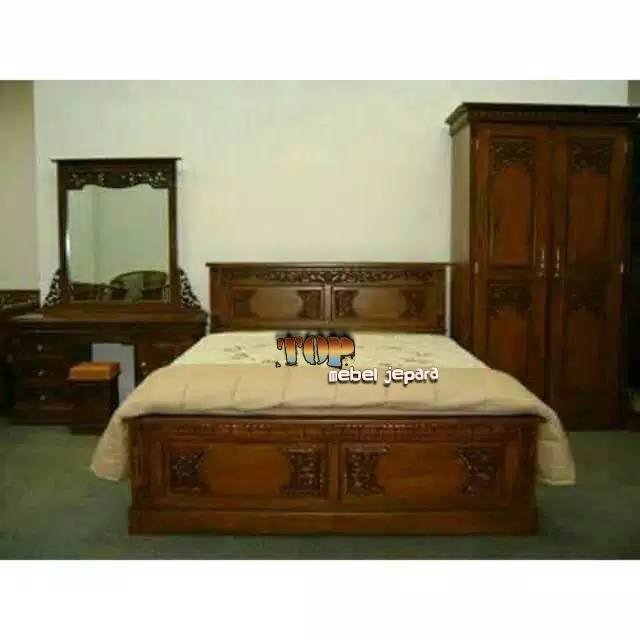 set kamar tidur minimalis majapahit,top,mebel jepara,furniture