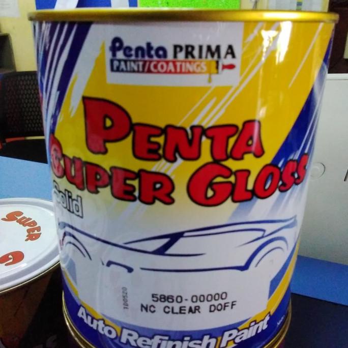 cat penta SUPER GLOSS METALIC// NC CLEAR DOFF Termurah