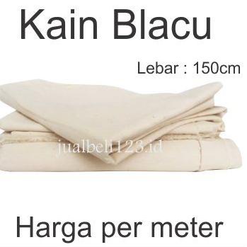 

[KODE H643] Kain Blacu Belacu Blaco kanvas lukis Meteran lebar 150cm