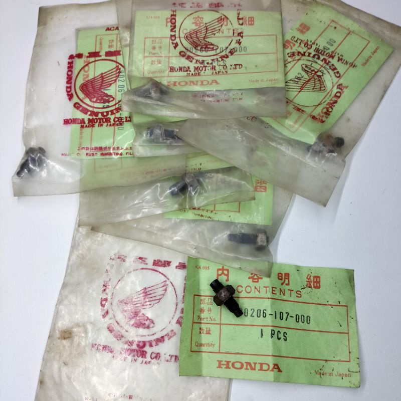 STELAN KLEP HONDA CB GL TIGER ORIGINAL JAPAN