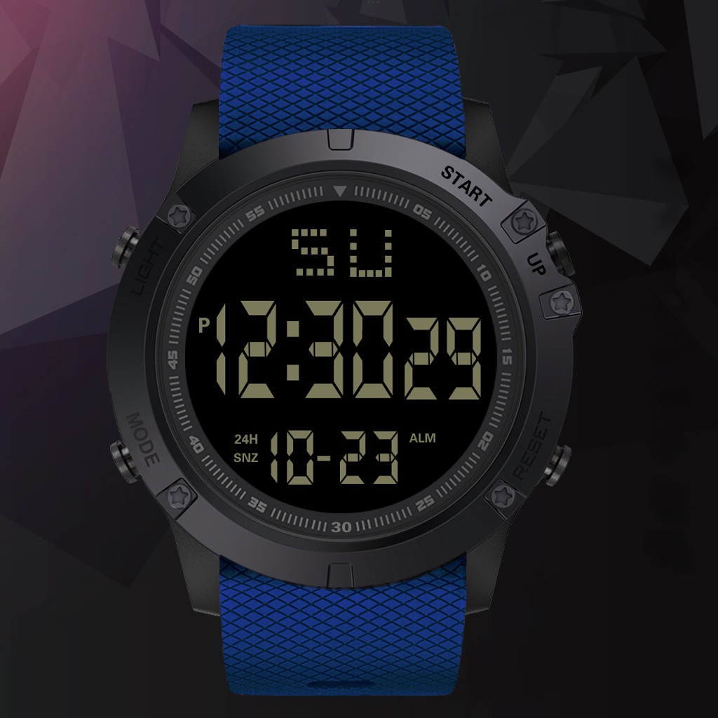 Jam Tangan Sport Digital Anti Air Untuk Pria Dan Wanita / Jam Tangan Digital Led Sport Electronic