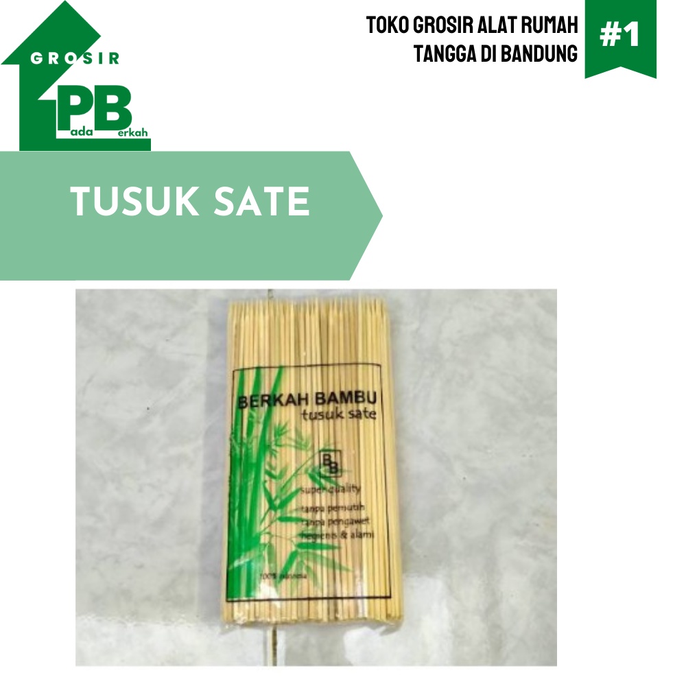 Tusuk Sate Bambu Tusuk Sate Berkah Bambu Tusuk Sate 20 cm