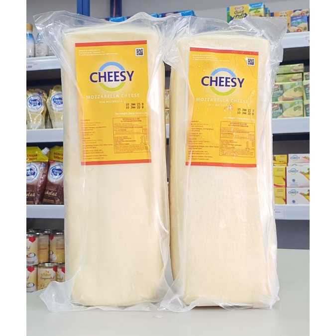 

Cheesy Mozarella 2,3Kg/ Keju Mozarella Cheesy