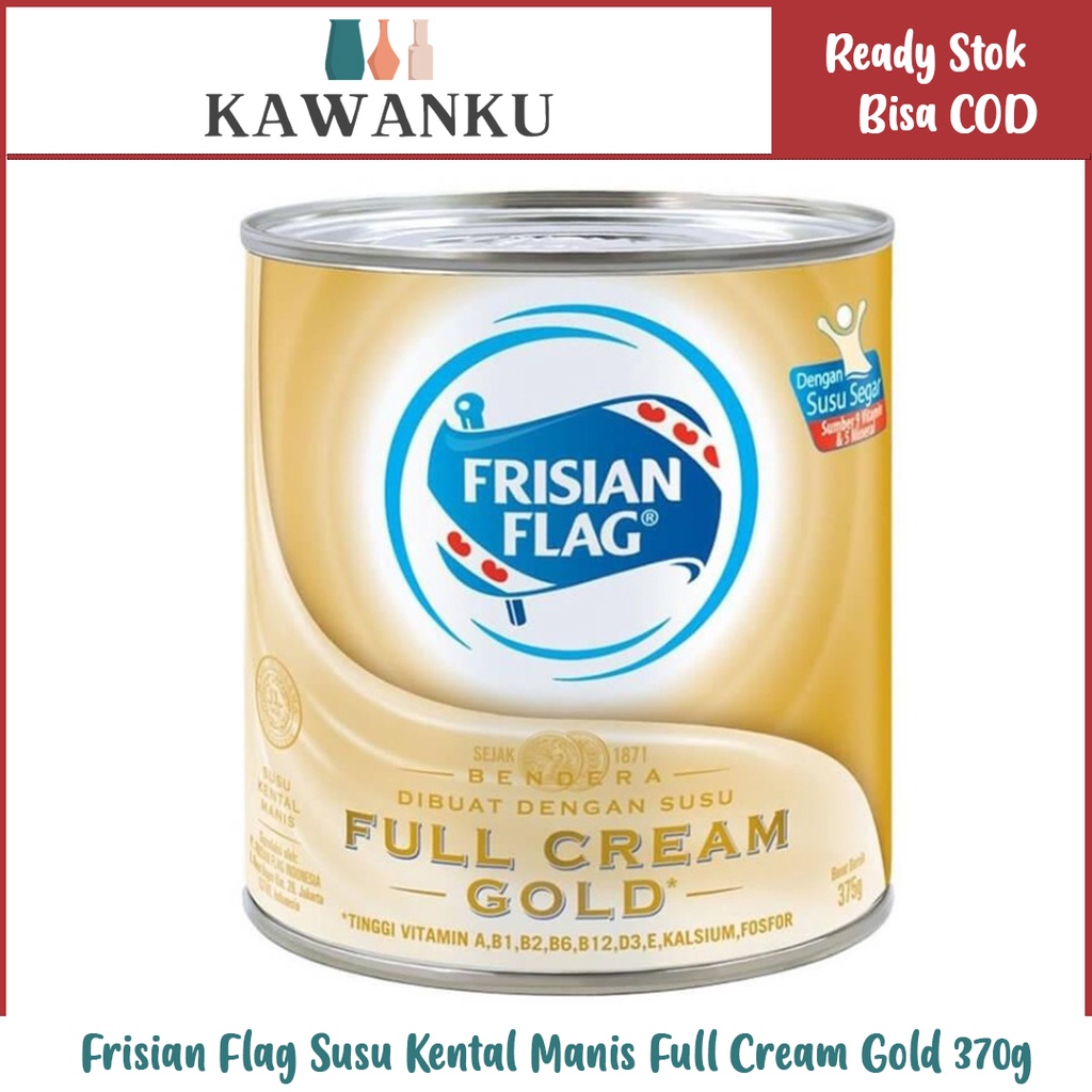 

Frisian Flag Susu Kental Manis Full Cream Gold 370g