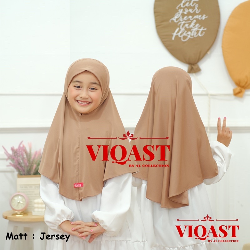 Hijab Bergo Anak TK SD AZVHIRA 3-7 Tahun ORIGINAL VIQAST