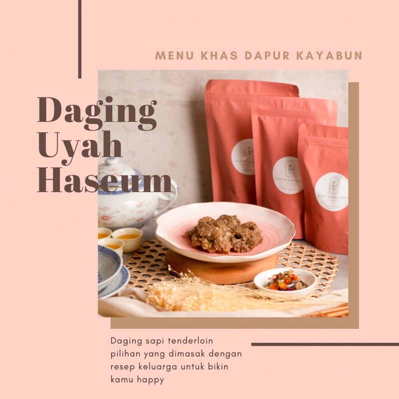 

Dapur Kayabun - Daging Uyah Haseum