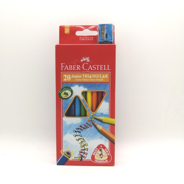 

Kusus Hari Ini Faber Castell Junior Triangular 20 W Hemat