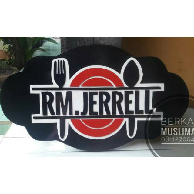 

Pre Order / Outdoor/Z75 / Papan Nama 1 sisi 70* 40 cm