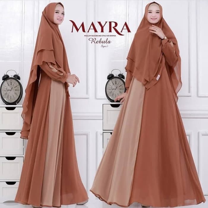 DRESS MUSLIM // GAMIS REBULA SYAR'I-1