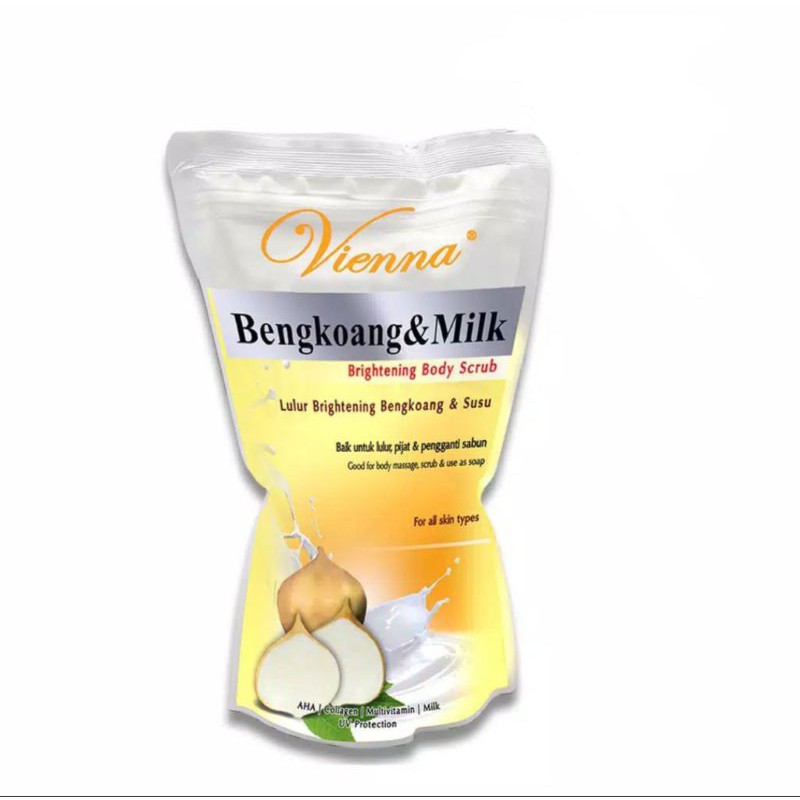 VIENNA BODY SCRUB BENGKOANG'S MILK - 1 KG POUCH