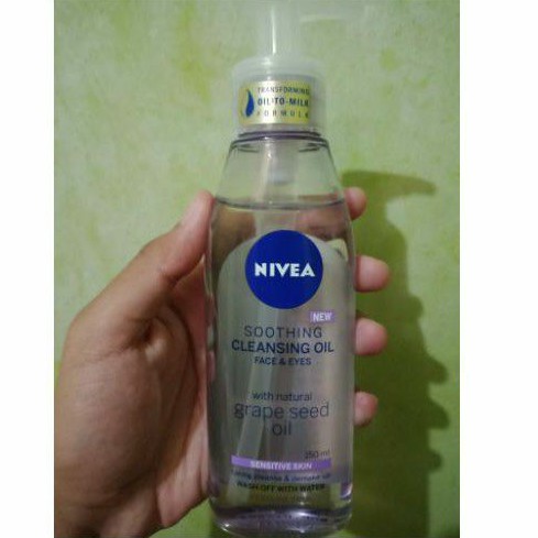 Preloved Nivea cleansing oil grape seed oil