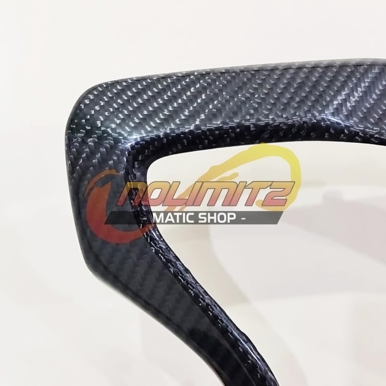 Cover Lis Speedometer Carbon Kevlar Parts Ori Aerox 155 Connected