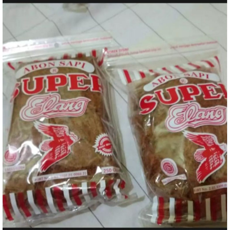 

ABON SAPI SUPER CAP ELANG EKSTRA ENAK 250 gram