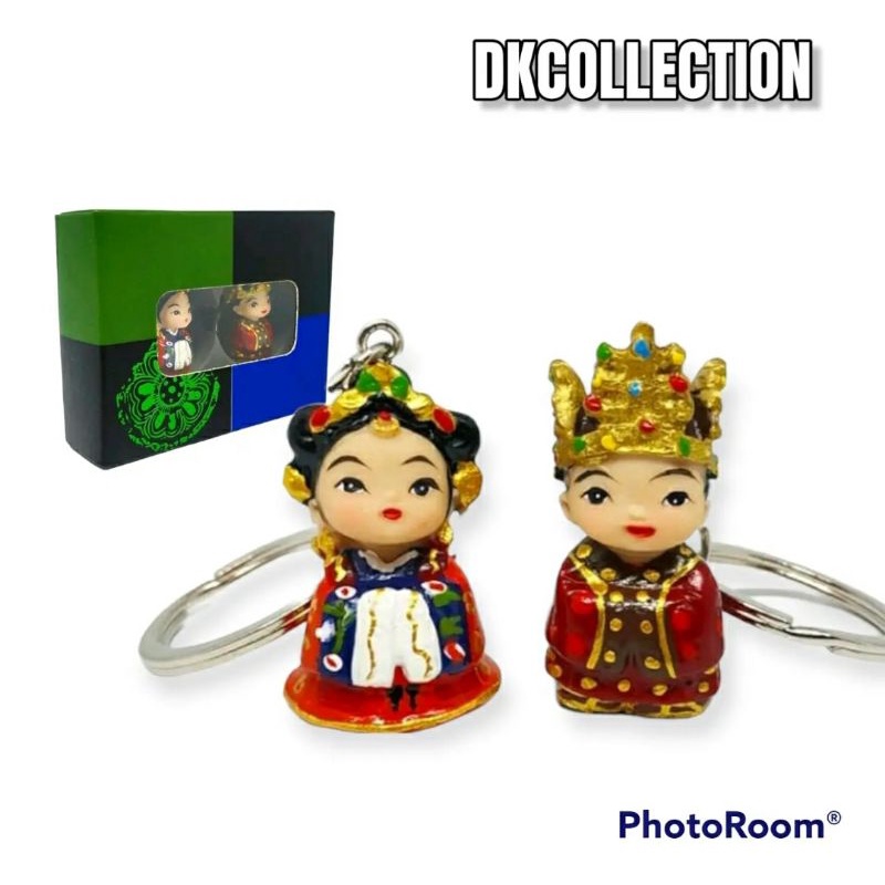 Gantungan kunci pasangan korea souvenir gantungan kunci korea