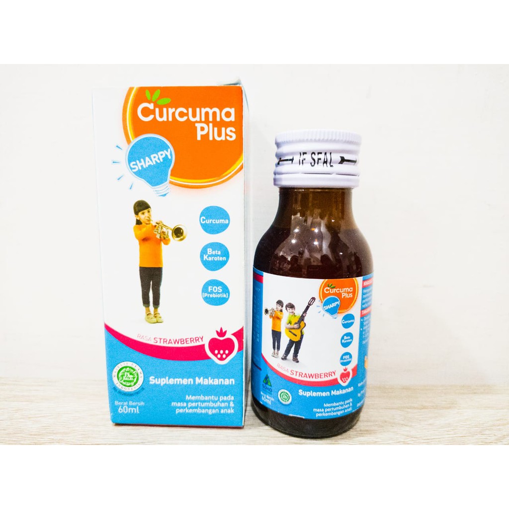 CURCUMA PLUS SHARPY RASA JERUK SIRUP 60 ML