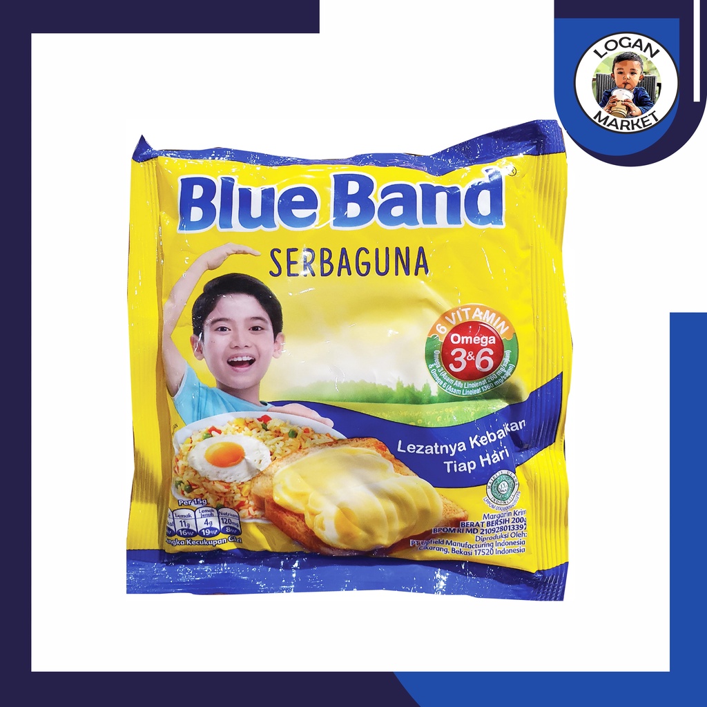 Blue Band Blueband 200gram 200 gram Margarine Mentega Serbaguna