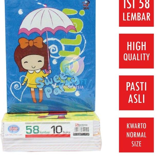 

ㆅ BUKU SIDU ISI 58 Per Pack ㅡ