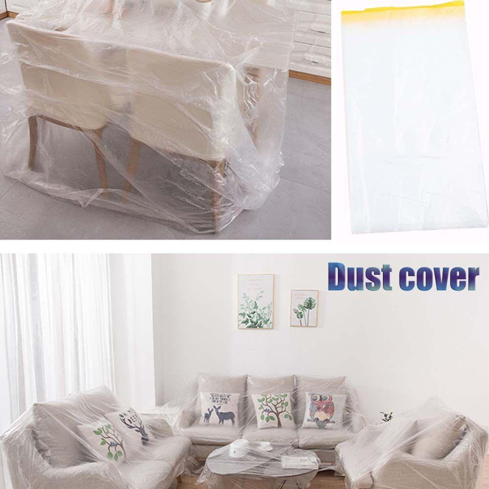 Quinton Penutup Debu Disposable Heavy Duty Sofa Bed Meja Rumah Tangga Plastik Dust Film