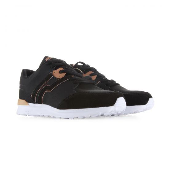 Sepatu Casual Sneaker Uno Piero P20123 Jogger Roadbuster Black Orange