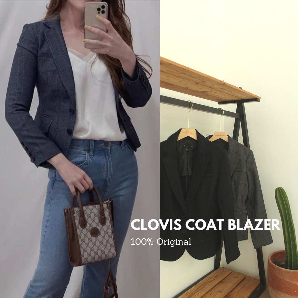 Jas Blazer Wanita - Clovis Coat Blazer - Jas Blazer Wanita Korea - Blazer Wanita - Blazer Formal Wan