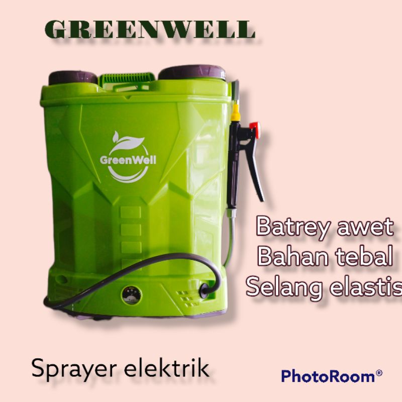 TANGKI SPRAYER ELEKTRIK GREENWIL 16 liter|TANGKI PERTANIAN MURAH|TANGI PERTANIAN|TANGI BERKUALITAS|A