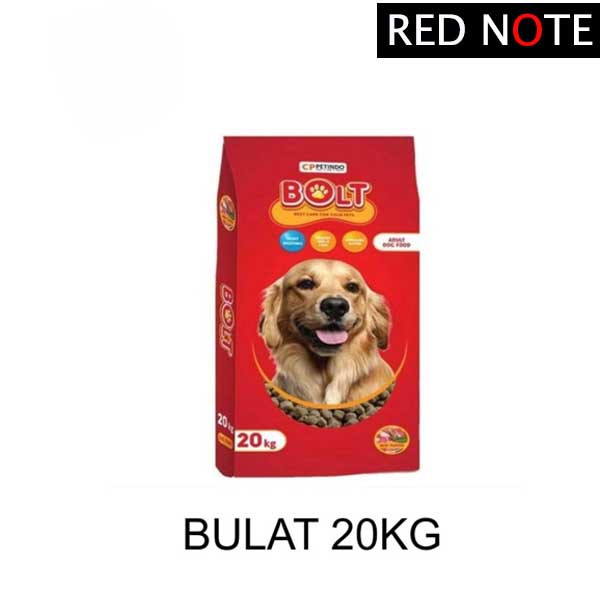 BOLT Dog Beef Bulat/Segitiga 20kg (Ekspedisi)